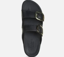 SKECHERS Foamies: Arch Fit Cali Breeze - Gold Star BLK New