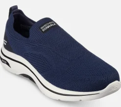 SKECHERS GO WALK Arch Fit 2.0 - Knitted Relief NVBK Clearance