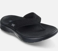 SKECHERS GO WALK Flex Sandal - Holly BBK Clearance