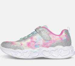 SKECHERS Infinite Heart Lights - Color Lovin SMLT Clearance
