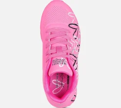 SKECHERS JGoldcrown: Uno Lite - Metallic Love HPMT Best