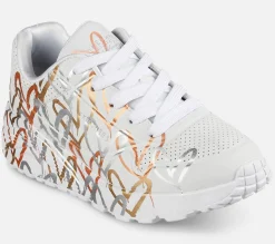 SKECHERS JGoldcrown: Uno Lite - Metallic Love WTGD Hot