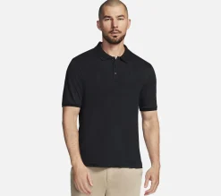 SKECHERS Off Duty Polo BLK New