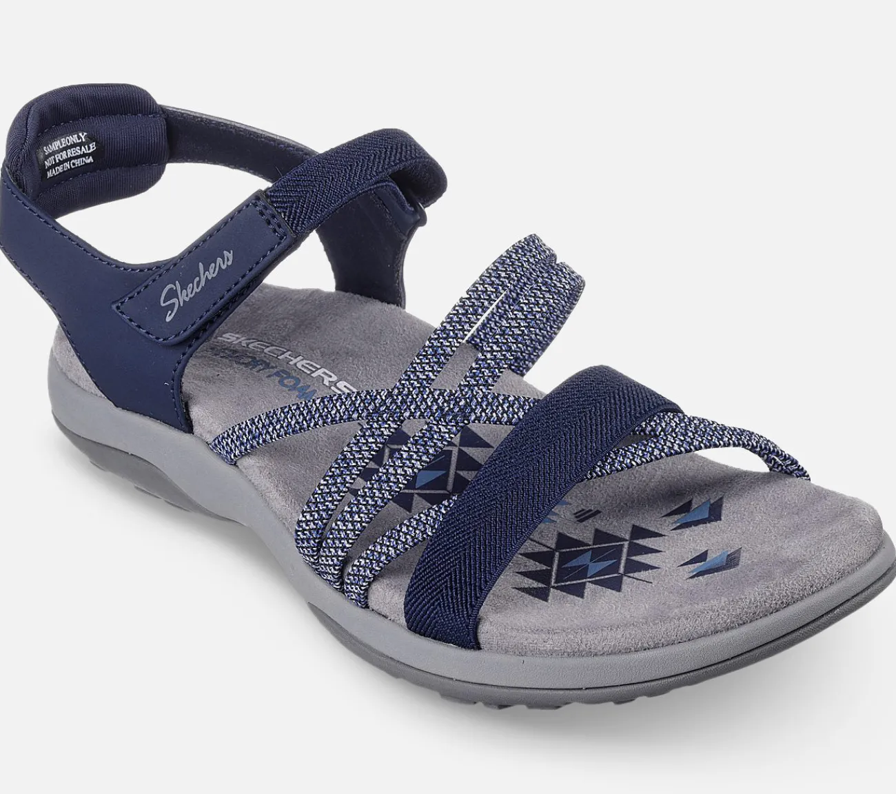 SKECHERS Reggae Slim - Meadow Grazer NVY New