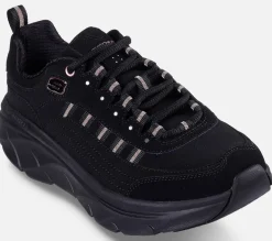 SKECHERS Relaxed Fit: D'Lux Walker 2.0 - Golden Step BKRG New