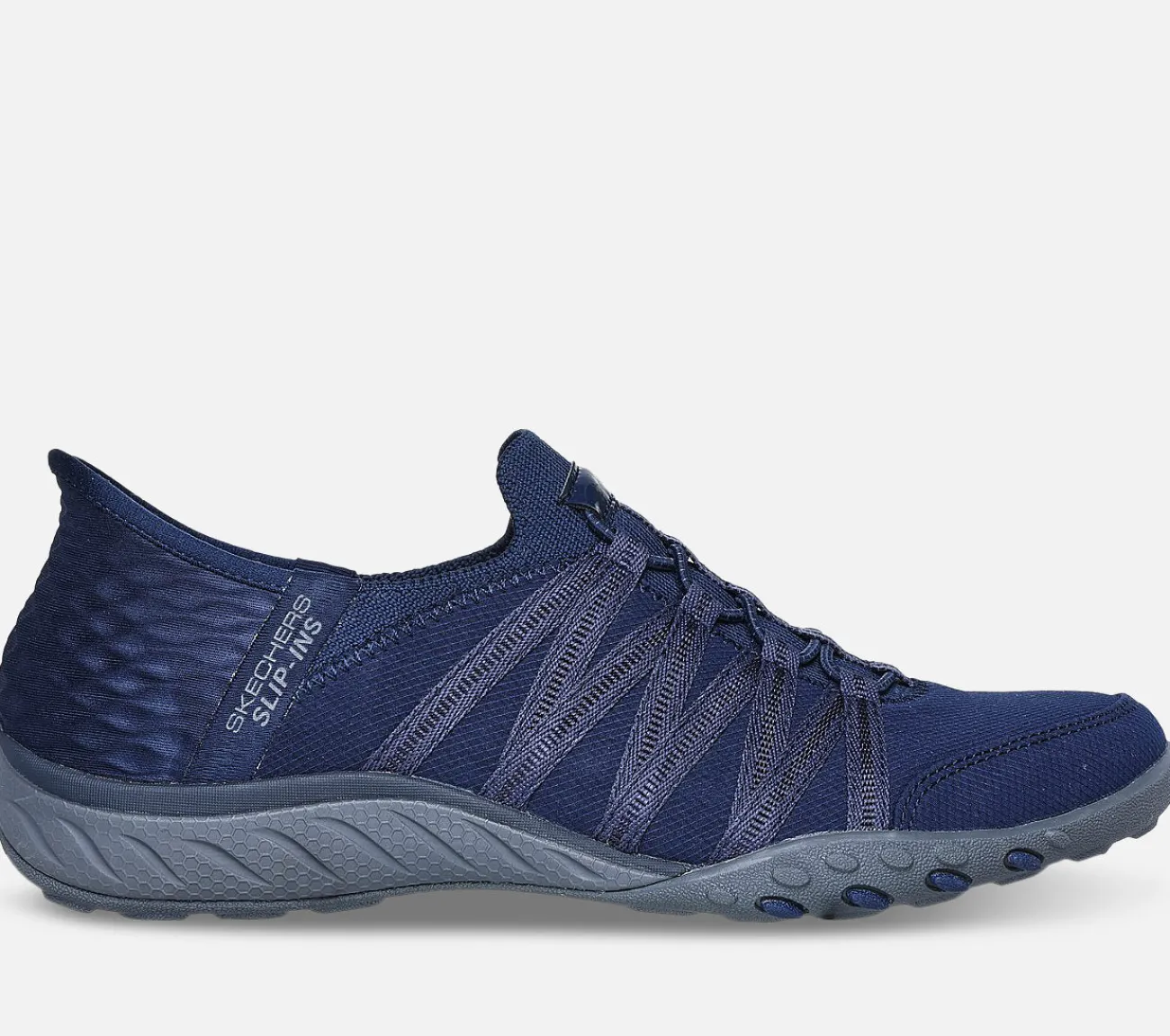 SKECHERS Relaxed Fit: Slip-ins: Breathe-Easy - Roll-With-Me NVY Online