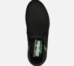 SKECHERS Relaxed Fit: Slip-ins: D'Lux Walker - Oxford BLK Clearance