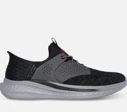 SKECHERS Relaxed Fit: Slip-ins: Slade - Caster BKGY Sale