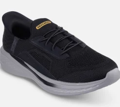 SKECHERS Relaxed Fit: Slip-ins: Slade - Cohen BLK Hot