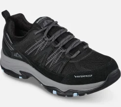 SKECHERS Relaxed Fit Trego Lookout Point Waterproof BKBL Outlet