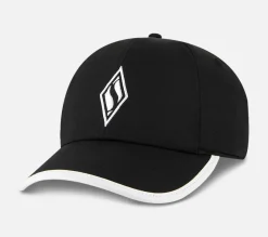 SKECHERS Skechweave Diamond Colorblock Hat BLK Discount