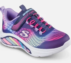 SKECHERS S-Lights: Rainbow Cruisers - Rainbow Reflectin NVMT New