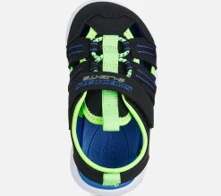 SKECHERS S-Lights: Sola Glow Sandal BKLM Discount