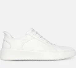 SKECHERS Slip-ins: Court Break - Double Vented WHT Fashion