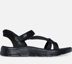 SKECHERS Slip-ins: GO WALK Flex Sandal - Illuminate BBK Sale