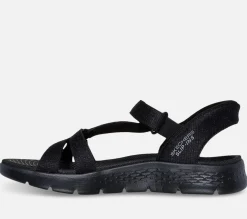 SKECHERS Slip-ins: GO WALK Flex Sandal - Illuminate BBK Sale