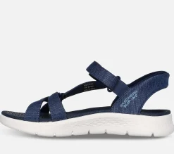 SKECHERS Slip-ins: GO WALK Flex Sandal - Illuminate NVY Discount