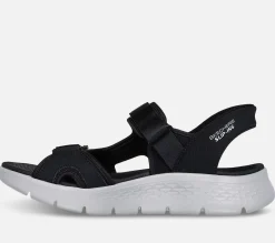 SKECHERS Slip-ins: GO WALK Flex Sandal - Easy Entry BKGY Outlet