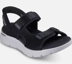 SKECHERS Slip-ins: GO WALK Flex Sandal - Easy Entry BKGY Outlet