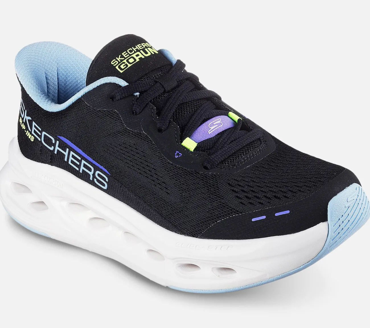 SKECHERS Slip-ins: Max Cushioning Glide-Step BKBL Discount