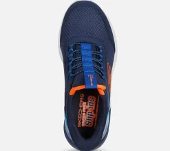 SKECHERS Slip-ins: Microspec Max - Brisk-Stripe NVBL Fashion