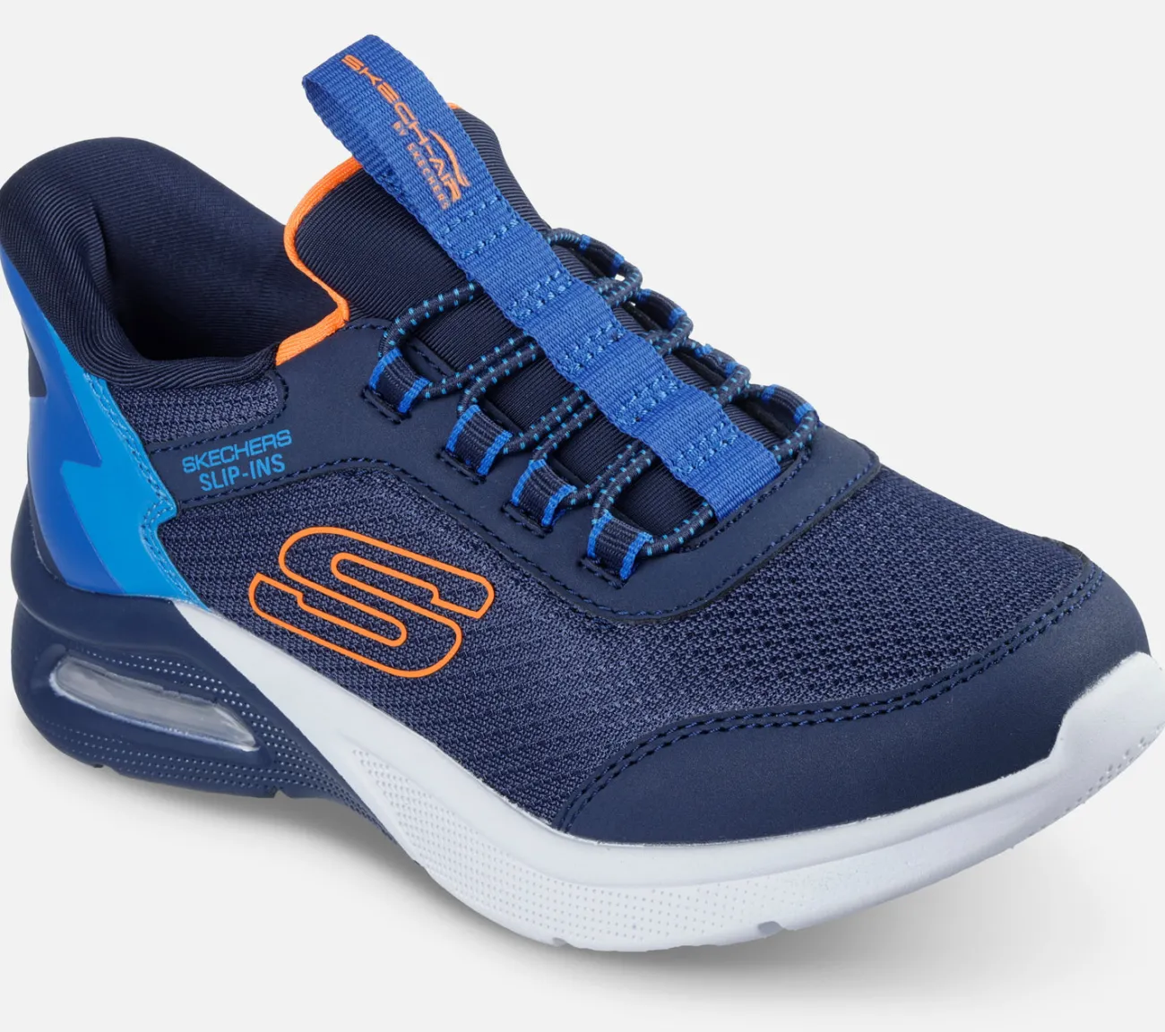 SKECHERS Slip-ins: Microspec Max - Brisk-Stripe NVBL Fashion