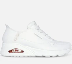 SKECHERS Slip-ins: Uno - Easy Air WHT Hot
