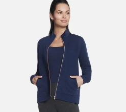 SKECHERS The Hoodless Hoodie GO WALK Everywhere Jacket NVY Online