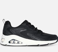 SKECHERS Tres-Air Uno - Glit-airy BLK New