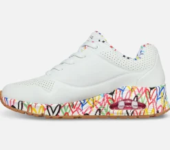 SKECHERS UNO - James Goldcrown Loving Love WHT Discount