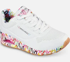 SKECHERS UNO - James Goldcrown Loving Love WHT Discount