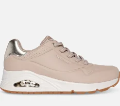 SKECHERS Uno - Shimmer Away NUDE Best