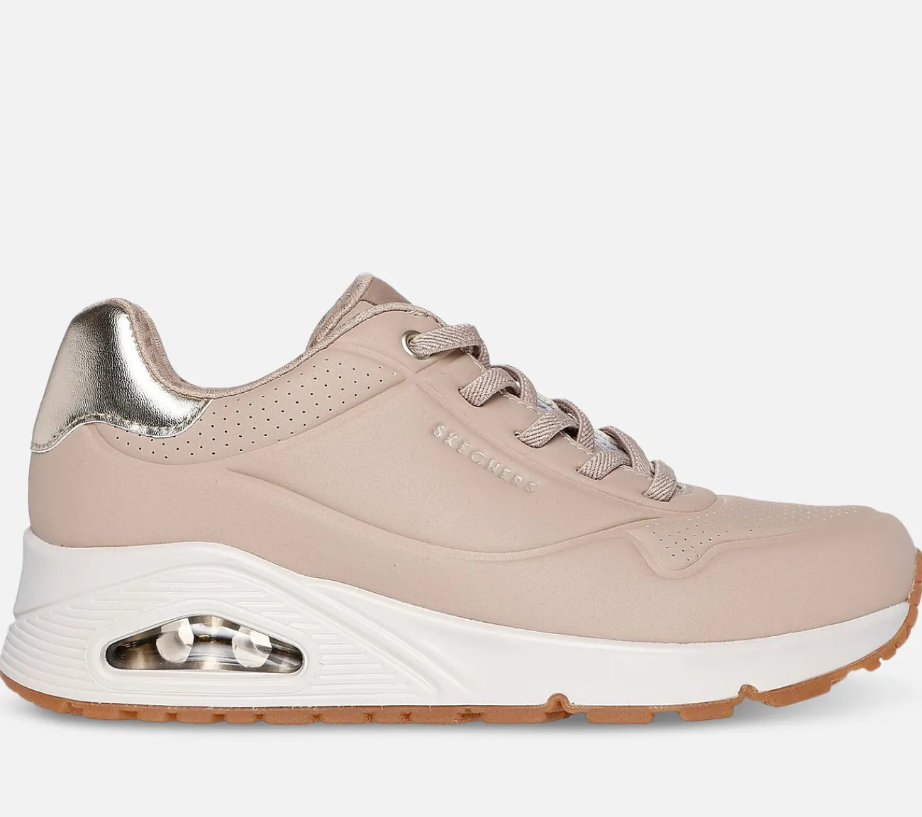 SKECHERS Uno - Shimmer Away NUDE Best