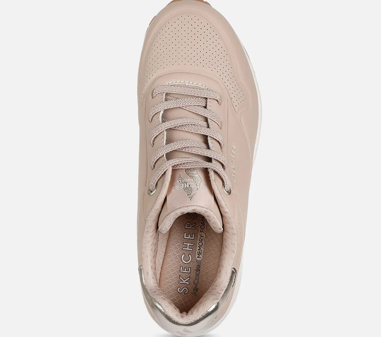 SKECHERS Uno - Shimmer Away NUDE Best