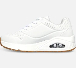 SKECHERS Uno - Stand on air WHT Clearance