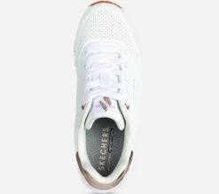 SKECHERS Uno Gen1 - Shimmer Away WHT Hot