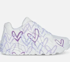 SKECHERS Uno Lite Spread The Love WLPR Hot