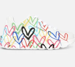 SKECHERS Uno Lite Spread The Love WMLT Best