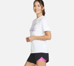 SKECHERS Velocity Tee WHT Fashion