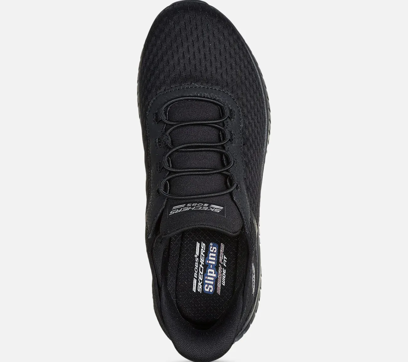 SKECHERS Wide Fit: Slip-ins: BOBS Sport Squad Chaos - In Color BBK Best