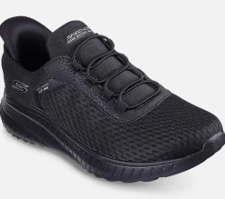 SKECHERS Wide Fit: Slip-ins: BOBS Sport Squad Chaos - In Color BBK Best