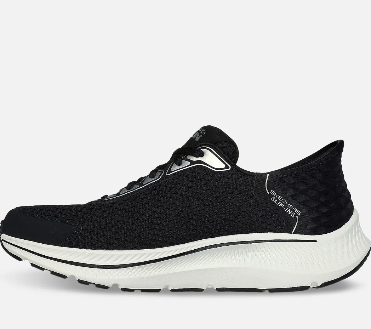 SKECHERS Wide Fit: Slip-ins: GO RUN Consistent 2.0 - Empowered BKW Discount
