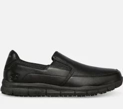 SKECHERS Work Relaxed Fit: Nampa - Groton SR BLK Sale