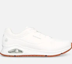 SKECHERS Work: Relaxed Fit: Uno Sr - Suta WHT New