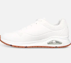 SKECHERS Work: Relaxed Fit: Uno Sr - Suta WHT New