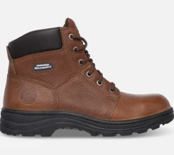 SKECHERS Work: Relaxed Fit: Workshire ST - Safety Toe BRN Best